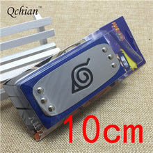 Load image into Gallery viewer, Black Leaf Village Headband for Naruto Cosplay Costume Kakashi Itachi akatsuki madara headband Cartoon Accessories Toy Gifts