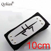 Load image into Gallery viewer, Black Leaf Village Headband for Naruto Cosplay Costume Kakashi Itachi akatsuki madara headband Cartoon Accessories Toy Gifts