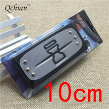 Load image into Gallery viewer, Black Leaf Village Headband for Naruto Cosplay Costume Kakashi Itachi akatsuki madara headband Cartoon Accessories Toy Gifts